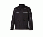 588CCNE Chaqueta CANVAS negro poliéster/algodón 245 gr.